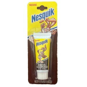 Vintage Lotta Luv Nestle Nesquik Chocolate Flavored Lip Gloss Squeezy 2007 VHTF!